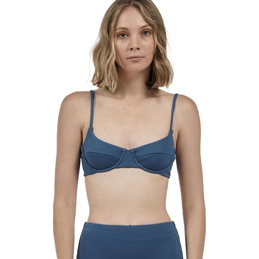 (取寄) レディース アディラ アンダーワイヤー ビキニ トップ - ウィメンズ THRILLS women Adira Underwire Bikini Top - Women's Botanical Blue