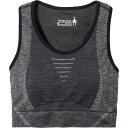 (取寄) スマートウール レディース イントラニット レイサーバック ブラ - ウィメンズ Smartwool women Intraknit Racerback Bra - Women's Black Heather