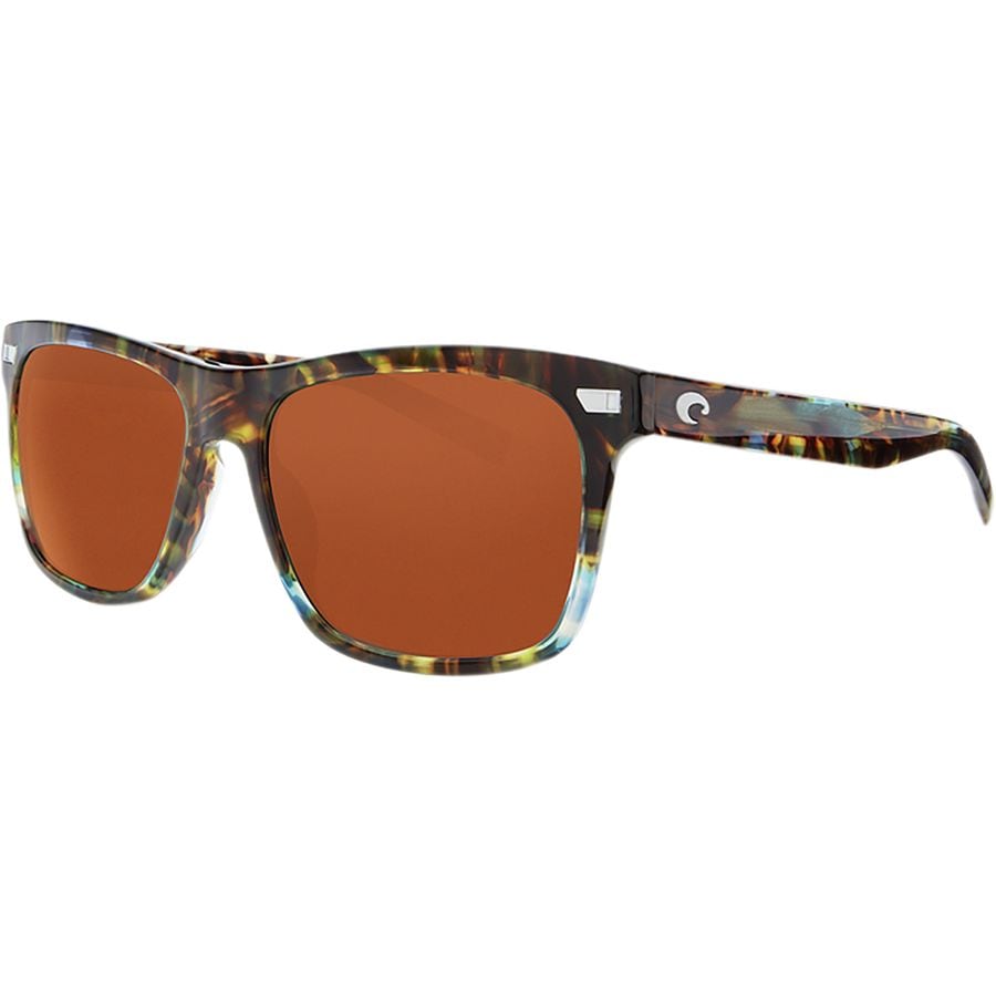 () RX^ ATX 580G |[CYh TOX Costa Aransas 580G Polarized Sunglasses Copper Silver Mirror 580g/Shiny Ocean Tortoise Frame