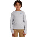 (取寄) シムス ボーイズ ソーラー テック クルーネック トップ - ボーイズ Simms boys Solar Tech Crew-Neck Top - Boys' Sterling/Trout