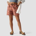 (取寄) バックカントリー レディース デイリー ベルテッド カーゴ ショート - ウィメンズ Backcountry women Daily Belted Cargo Short - Women's Floral Print