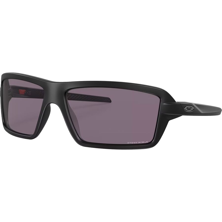 () ꡼ ֥륺 ץꥺ 󥰥饹 Oakley Cables Prizm Sunglasses Cables Matte Black/PRIZM Grey