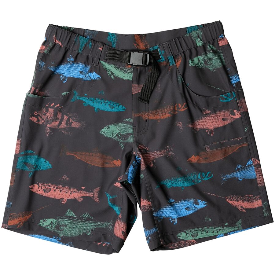 取寄 カブー メンズ チリ H20 ショート - メンズ KAVU men Chilli H20 Short - Men s Fish Stamp