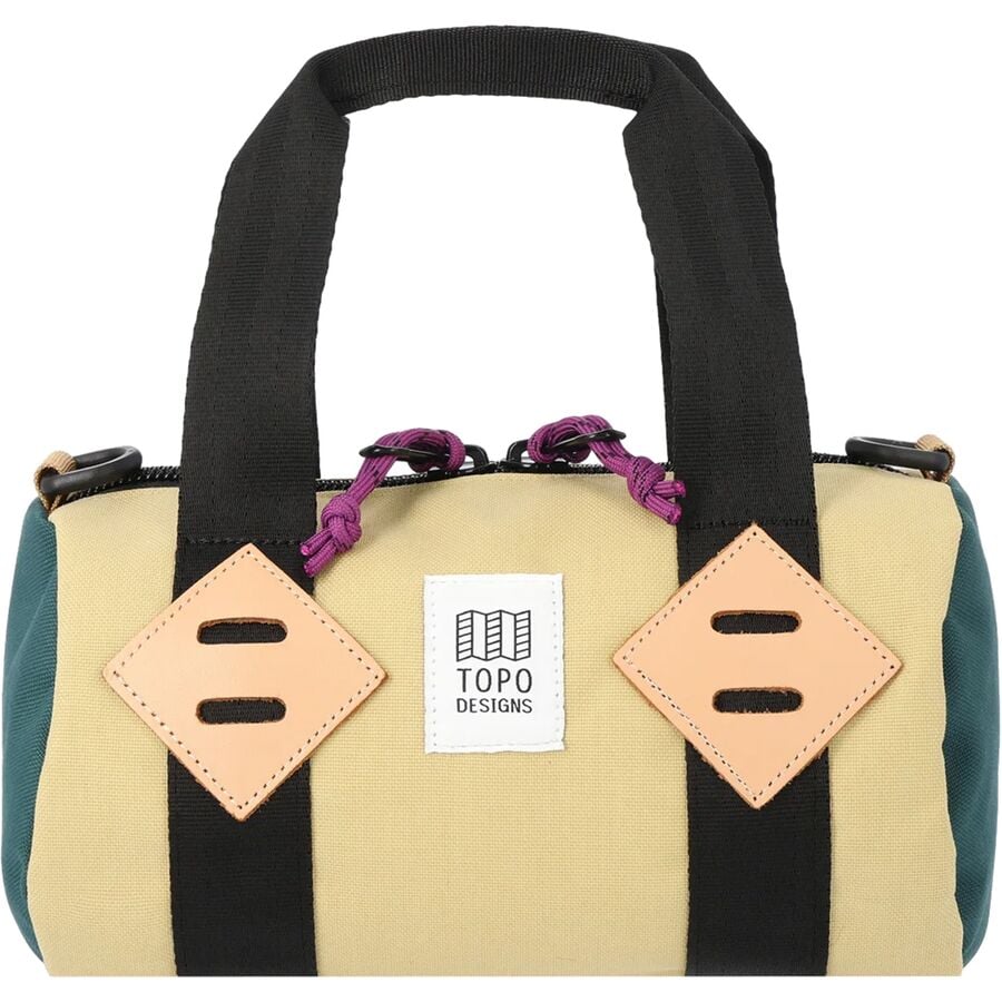 () ȥݥǥ 饷å ߥ åե Хå Topo Designs Classic Mini Duffel Bag Hemp/Botanic Green