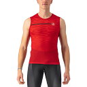 (取寄) カステリ メンズ インサイダー スリーブレス ジャージ - メンズ Castelli men Insider Sleeveless Jersey - Men's Dark Red