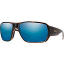 (取寄) スミス キャストアウェイ クロマポップ グラス ポーラライズド サングラス Smith Castaway ChromaPop Glass Polarized Sunglasses Tortoise/Blue Mirror Polarized