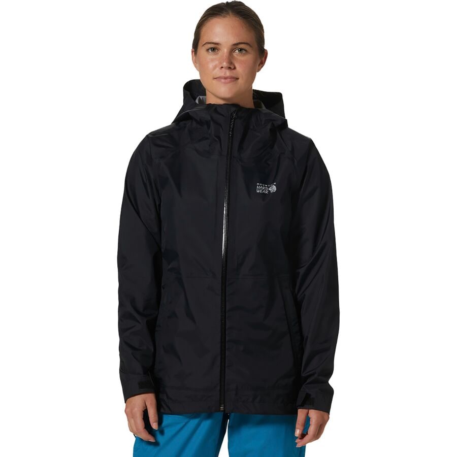 (取寄) マウンテンハードウェア レディース スレッショルド ジャケット - ウィメンズ Mountain Hardwear women Threshold Jacket - Women's Black