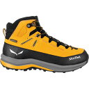 (取寄) サレワ キッズ マウント トレーナー 2 ミッド PTX ハイキング ブーツ - キッズ Salewa kids Mtn Trainer 2 Mid PTX Hiking Boots - Kids' Gold/Gold