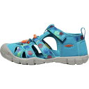 (取寄) キーン キッズ シーキャンプ リ シーエヌエックス サンダル - キッズ KEEN kids Seacamp II CNX Sandal - Kids' Smokey Bear/Fjord Blue