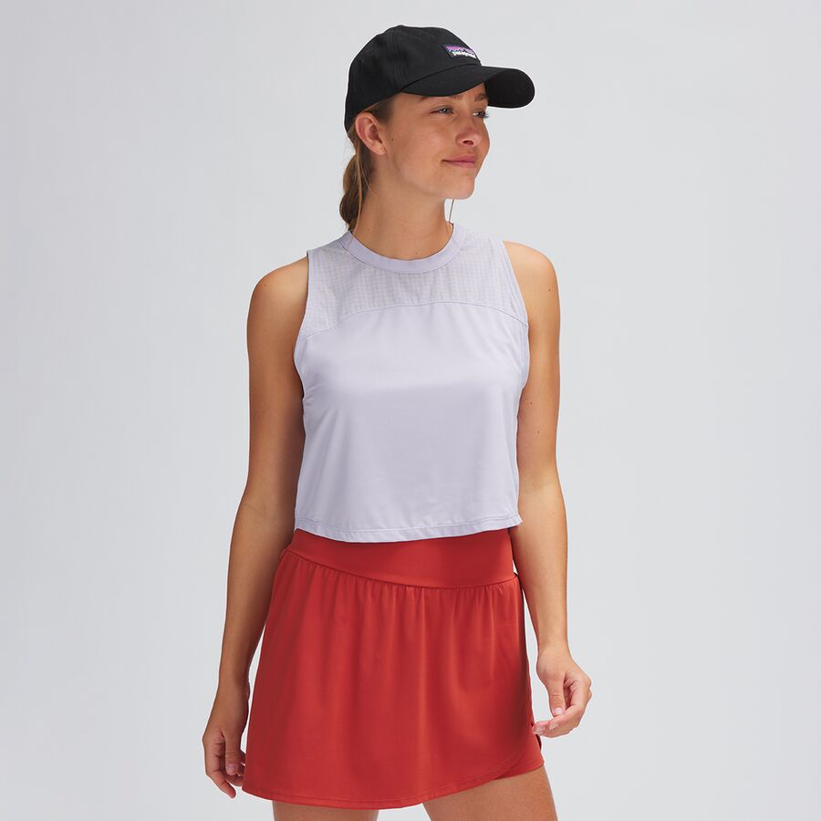 () Хåȥ꡼ ǥ åץ å ޥå  - ѥ  -  Backcountry women Cropped Mesh Muscle Tank - Past Season - Women's Orchid Petal