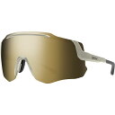 (取寄) スミス モーメンタム クロマポップ サングラス Smith Momentum ChromaPop Sunglasses Matte Bone/ChromaPop Black Gold Mirror(4)