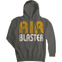 () GAuX^[ Y GA[ X^bN vI[o[ p[J[ Airblaster men Air Stack Pullover Hoodie - Men's Charcoal Heather (2022)