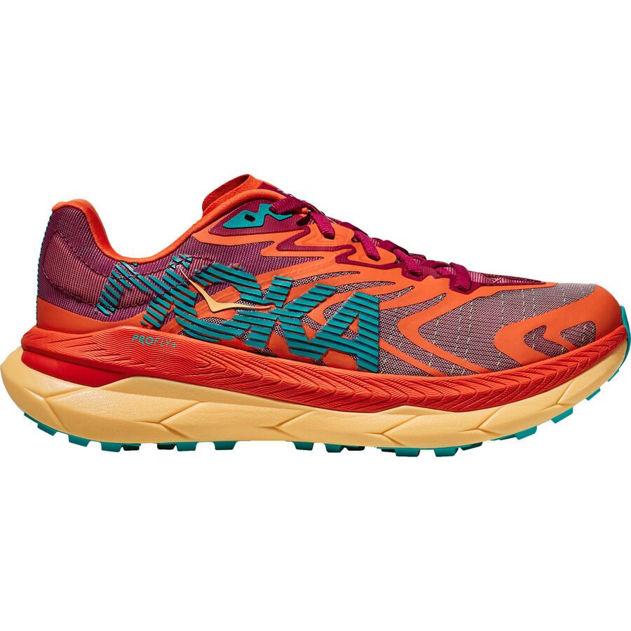 (取寄) ホカオネオネ レディース テクトン X 2 トレイル ランニング シューズ HOKA women Tecton X 2 Trail Running Shoe - Women's Cherries Jubilee/Flame 1