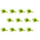 () 󥿥ʥե饤ѥˡ ҡ ѡ ߥΡ - 12 ѥå Montana Fly Company Coffee's Sparkle Minnow - 12 Pack Light Olive