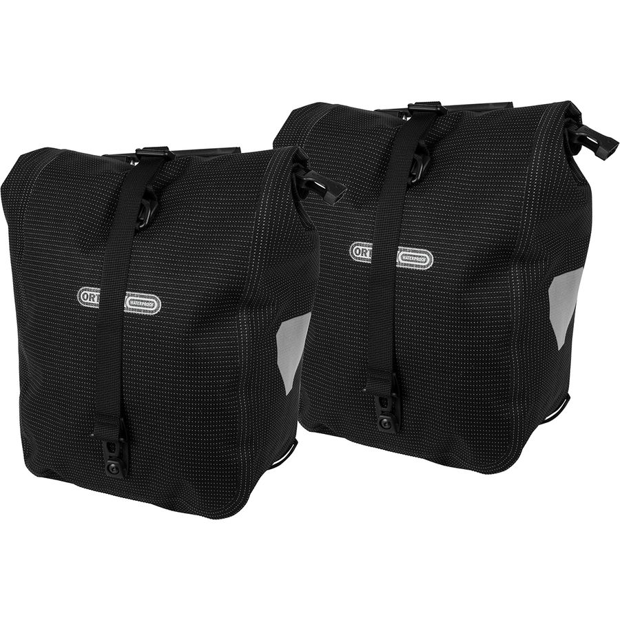 (取寄) オルトリーブ スポーツ-ローラー ハイヴィシビリティ パニエ - ペア Ortlieb Sport-Roller High-Visibility Panniers - Pair Black Reflex