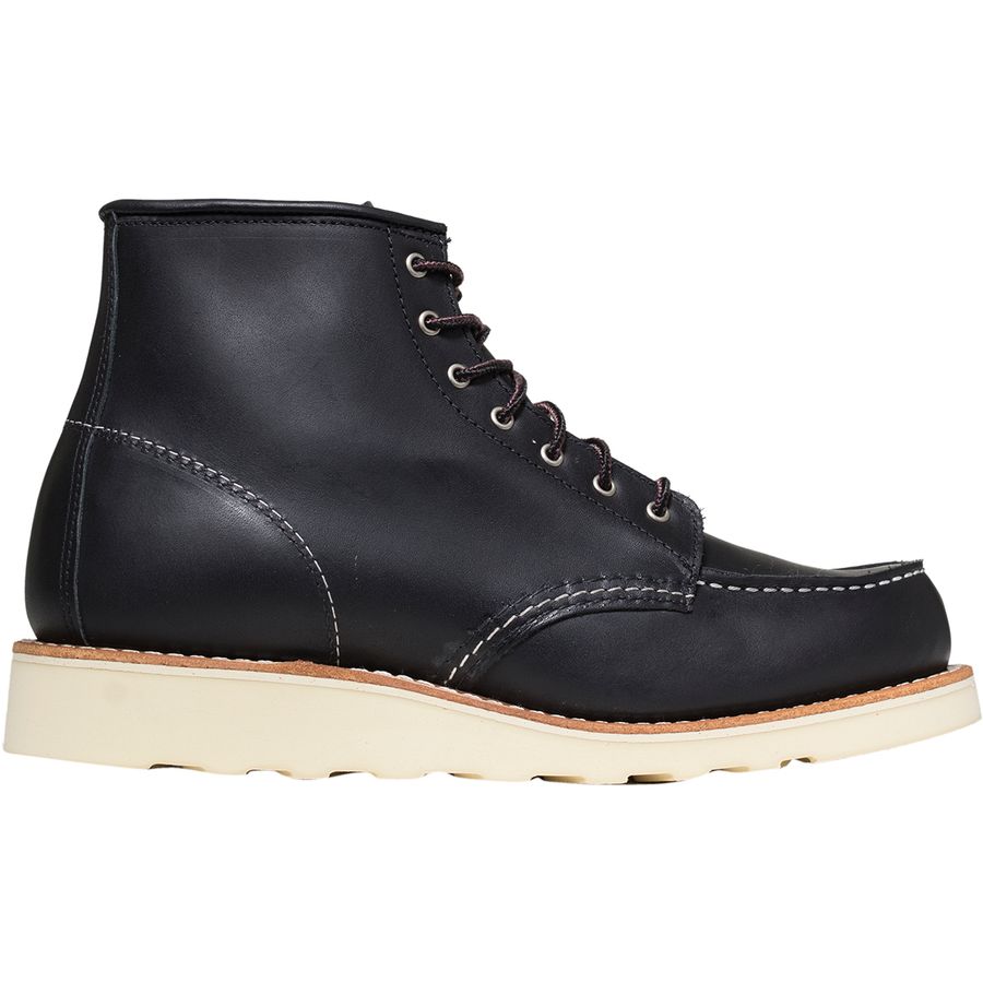 レッドウイング (取寄) レッドウィング レディース クラシック モック 6インチ ブーツ - ウィメンズ Red Wing Heritage women Classic Moc 6in Boots - Women's Black Boundary Leather