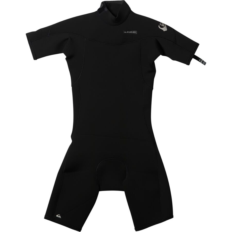 () NCbNVo[ LbY GufC ZbVY 2/2 Ss obN Wbv EFbgX[c - LbY Quiksilver kids Everyday Sessions 2/2 SS Back Zip Wetsuit - Kids' Black