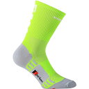 (取寄) ジョルダーナ FR-C トール カフ ソックス Giordana FR-C Tall Cuff Socks Yellow Fluo/White