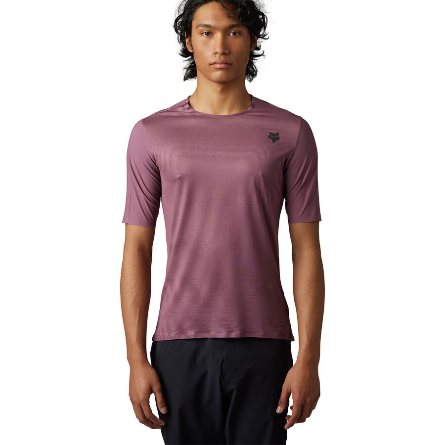 (取寄) フォックスレーシング メンズ フレックスエアー アセント ショートスリーブ ジャージ - メンズ Fox Racing men Flexair Ascent Short-Sleeve Jersey - Men's Cordovan