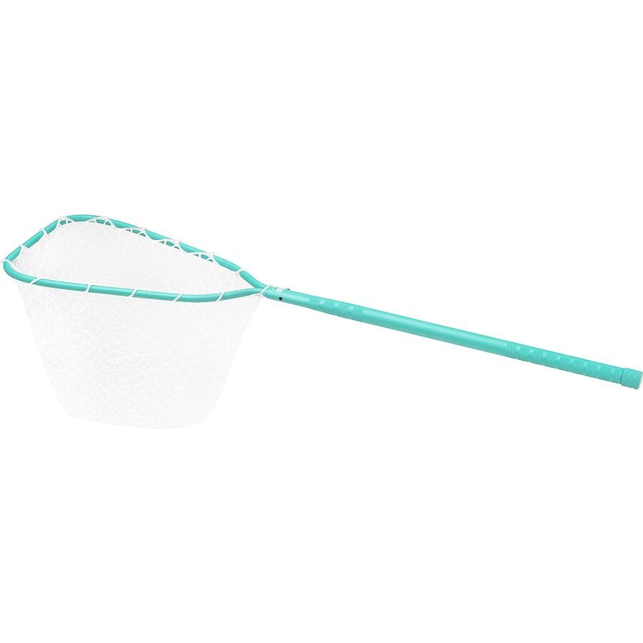 () CWO ubL[ lbg - 24C` nh - 2023 Rising Brookie Net - 24in Handle - 2023 Miami Teal