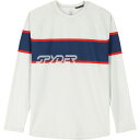 (取寄) スパイダー メンズ ポンプ ライトウェイト クルー トップ - メンズ Spyder men Pump Lightweight Crew Top - Men's Glacier