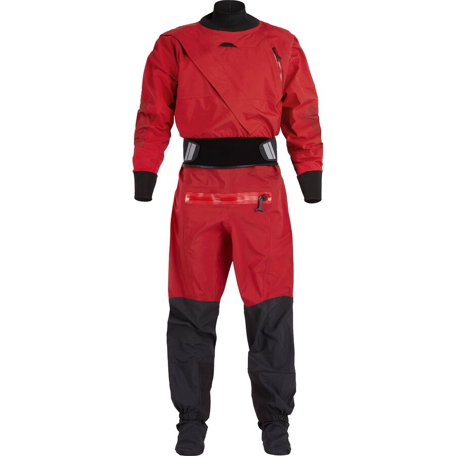 (取寄) エヌアールエス メンズ クラックス ドライスーツ - メンズ NRS men Crux Drysuit - Men's Red