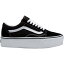 (取寄) バンズ スニーカー レディース オールドスクール スタックフォーム シューズ 大きいサイズ Vans women Old Skool Stackform Shoe Black/True White