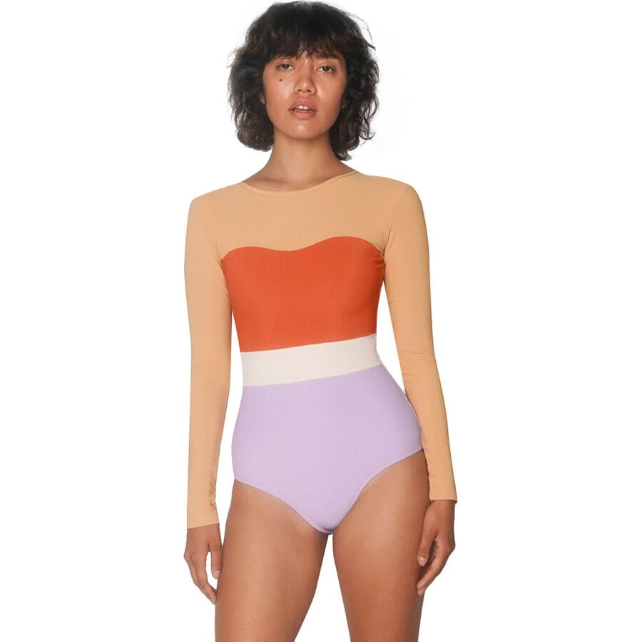 () V[AXCFA fB[X nT O-X[u T[t X[c - EBY Seea Swimwear women Hermosa Long-Sleeve Surf Suit - Women's Primrose