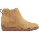 () \ fB[X GB[  `FV[ u[c - EBY SOREL women Evie II Chelsea Boots - Women's Caribou Buff/Gum 10