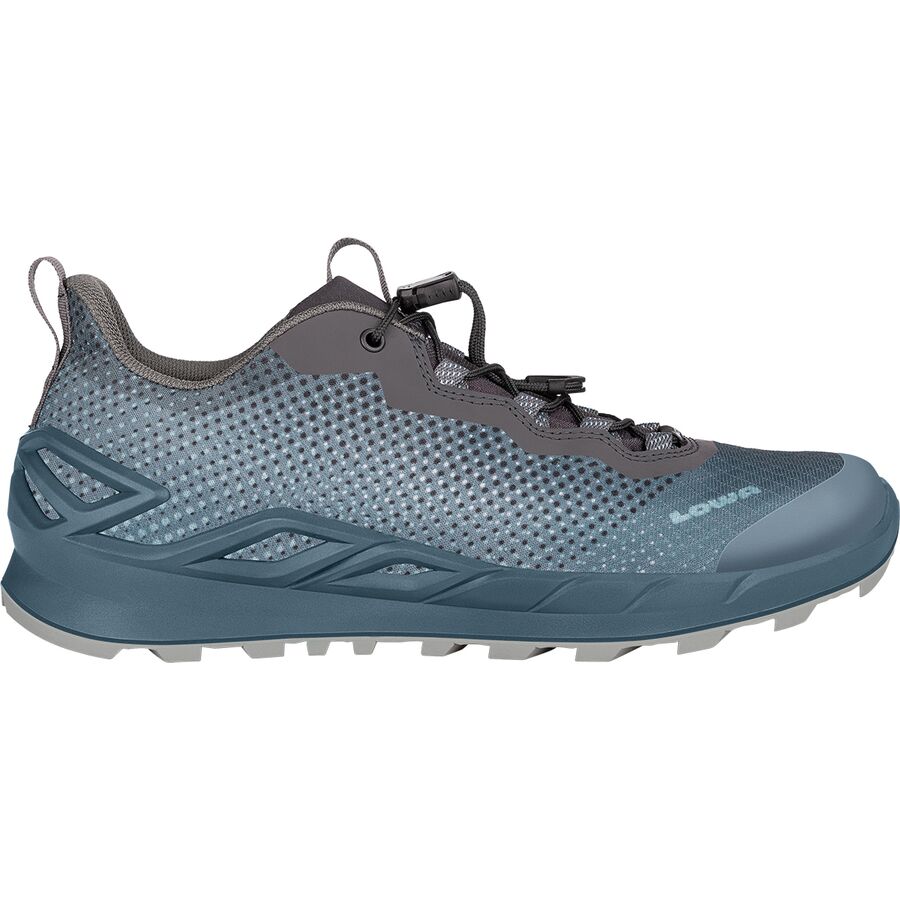 () С ǥ ޡ㡼 Gtx LO ϥ 塼 Lowa women Merger GTX Lo Hiking Shoe - Women's Light Blue/Petrol