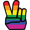 (取寄) ノソパッチ ピース プライド パッチ Noso Patches Peace Pride Patch