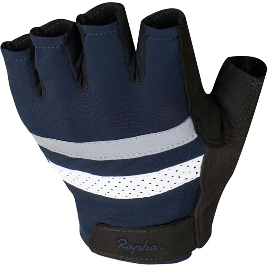 () t@ Y ux ~bc - Y Rapha men Brevet Mitts - Men's Dark Navy