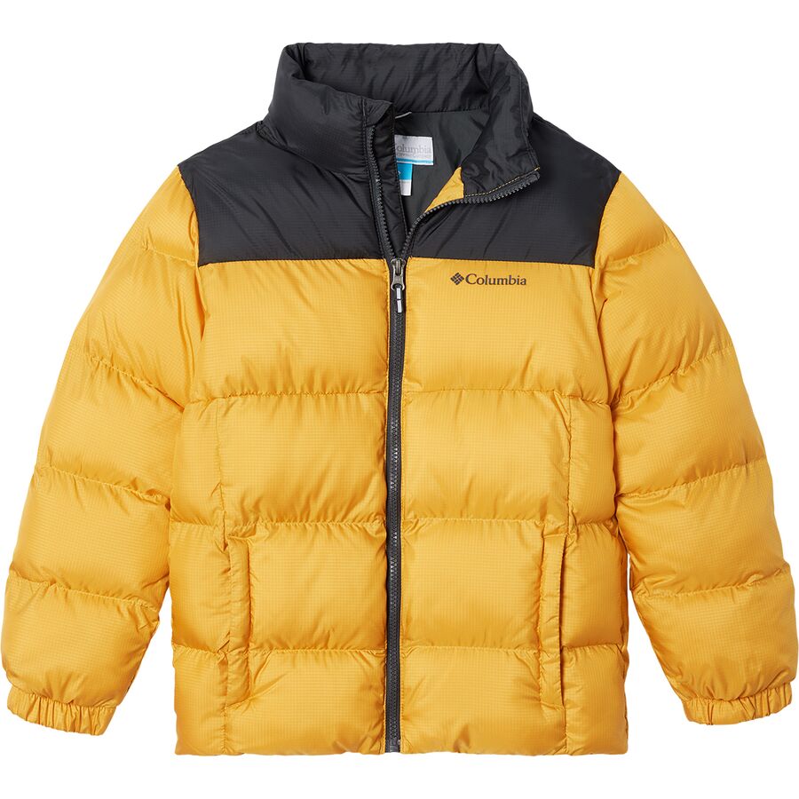 (取寄) コロンビア キッズ パフェクト ジャケット - キッズ Columbia kids Puffect Jacket - Kids' Raw Honey/Shark