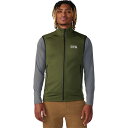 (取寄) マウンテンハードウェア メンズ ベスト - メンズ Mountain Hardwear men Sendura Vest - Men's Surplus Green Heather