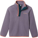 (取寄) コロンビア キッズ ヘルベティア ハーフ スナップ フリース - キッズ Columbia kids Helvetia Half Snap Fleece - Kids' Granite Purple/Night Wave