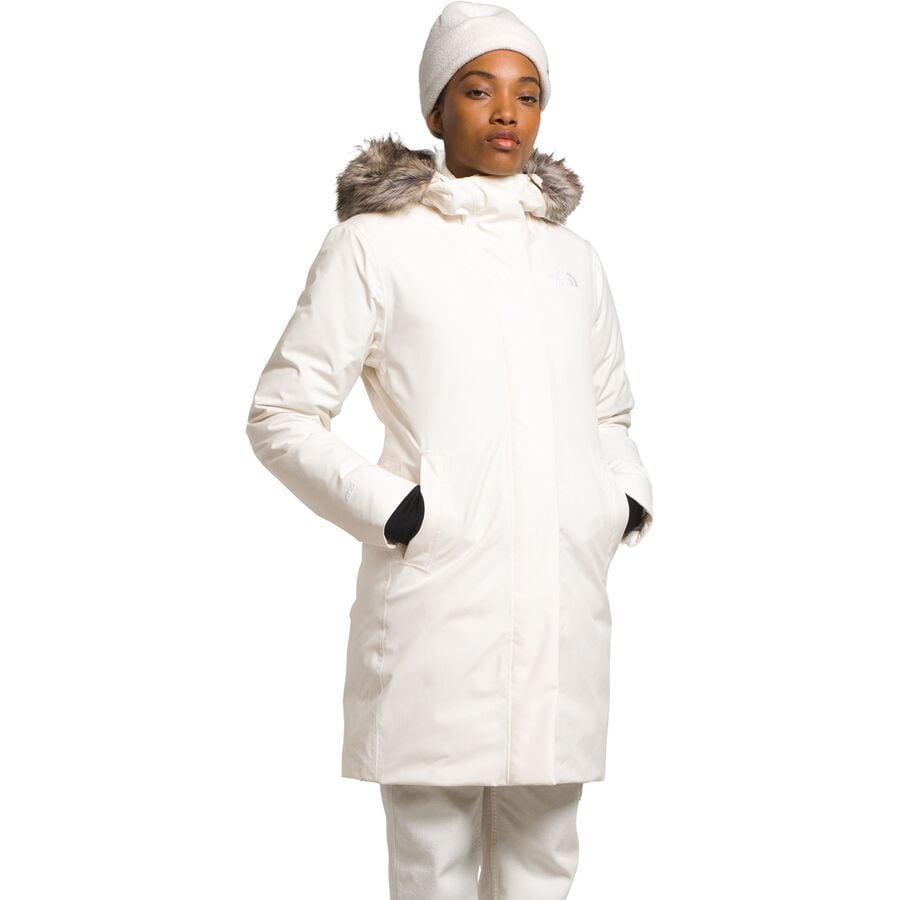 (取寄) ノースフェイス ダウンジャケット レディース アークティク ダウン パーカー The North Face women Arctic Down Parka - Women's Gardenia White