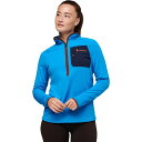 () RgpNV fB[X Ie t[X 1/2-Wbv vI[o[ - EBY Cotopaxi women Otero Fleece 1/2-Zip Pullover - Women's Saltwater/Chestnut