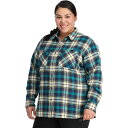 () AEghA T[` fB[X tB[hobN tl vX Vc - EBY Outdoor Research women Feedback Flannel Plus Shirt - Women's Deep Lake Plaid