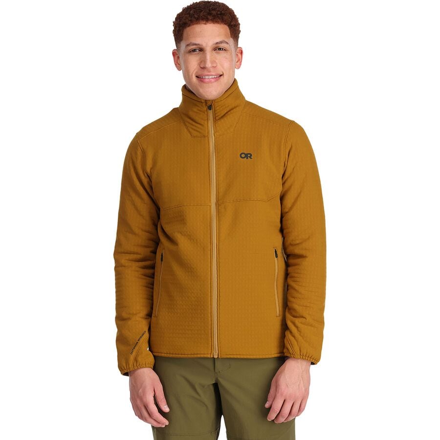 (取寄) アウトドア リサーチ メンズ ヴァイガー プラス フリース ジャケット - メンズ Outdoor Research men Vigor Plus Fleece Jacket - Men's Tapenade