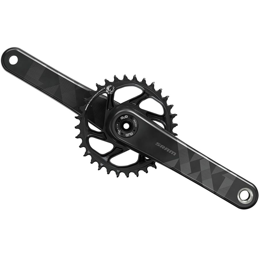 (取寄) スラム XX1 イーグル ダブ Sl クランクセット - ブースト SRAM XX1 Eagle DUB SL Crankset - Boost Black