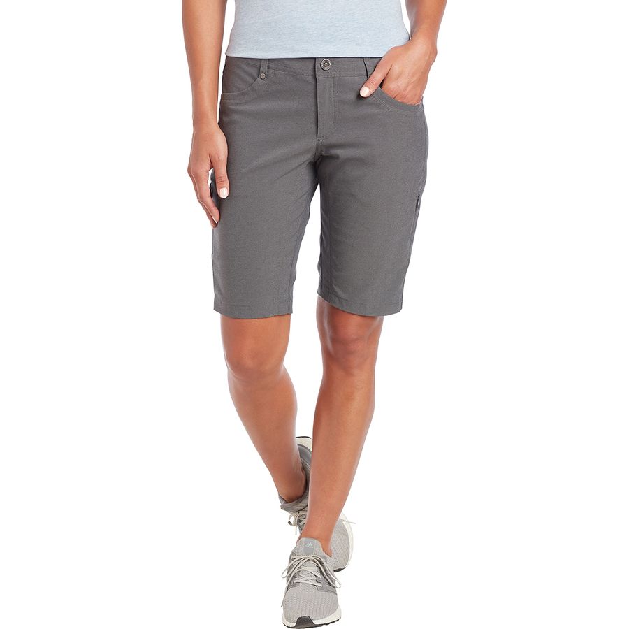 () N[ fB[X gbNr 11C` V[g - EBY KUHL women Trekr 11in Short - Women's Charcoal