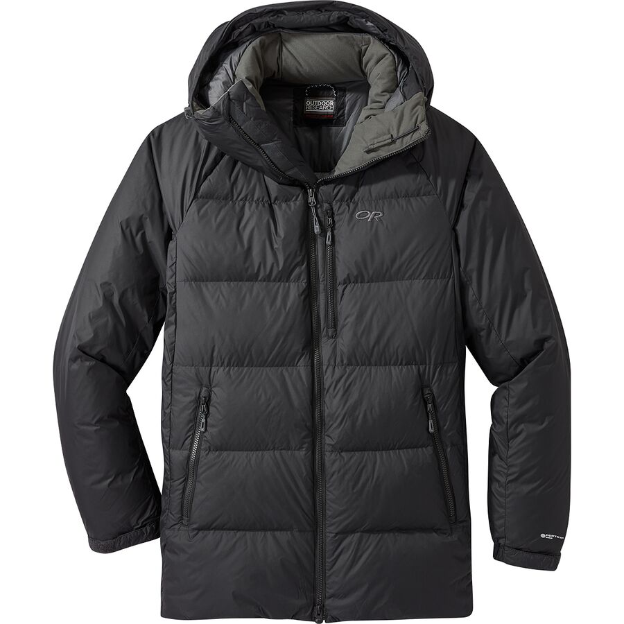 () ȥɥ ꥵ  ѡ ѥ  ѡ -  Outdoor Research men Super Alpine Down Parka - Men's Black