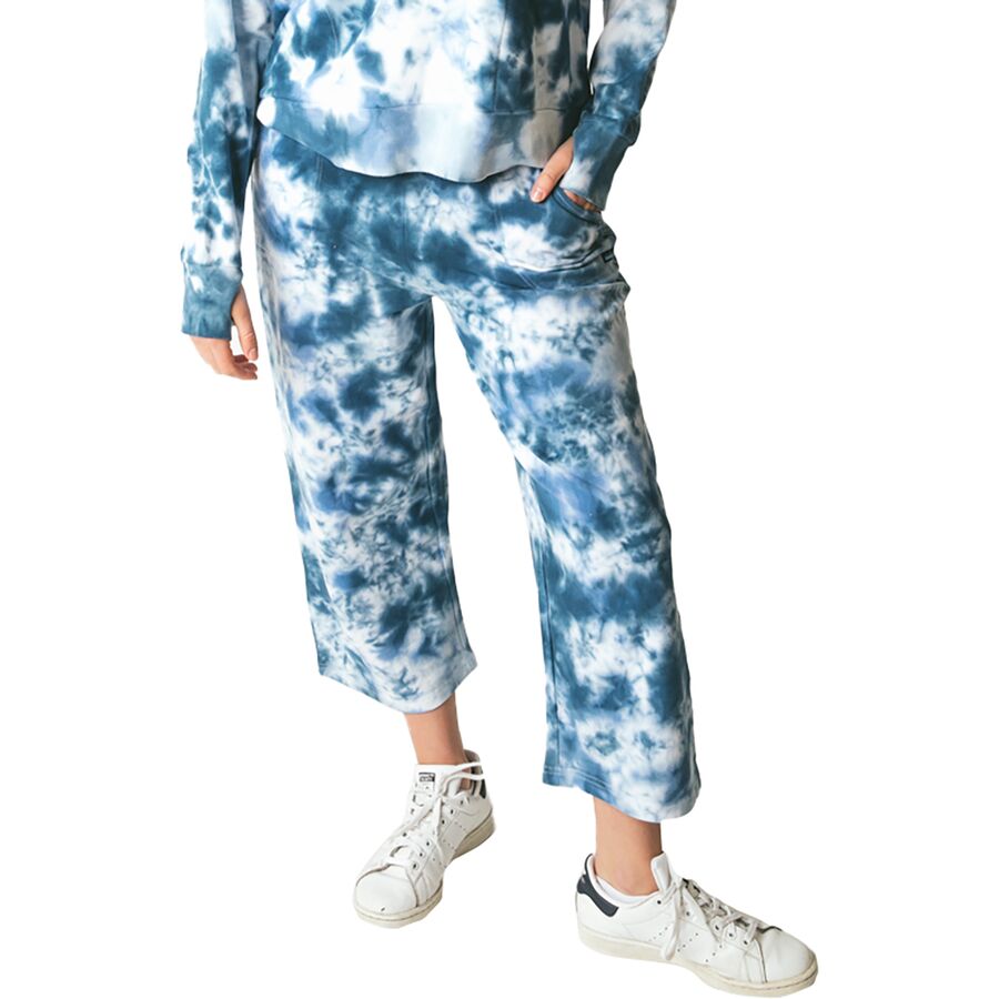 () Ju[ fB[X _[t[ pc - EBY KAVU women Wanderflow Pant - Women's Sky Tie Dye