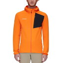 () }[g Y }hX Cg ml t[fbg WPbg - Y Mammut men Madris Light ML Hooded Jacket - Men's Dark Tangerine