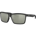 (取寄) コスタ リンコンチート 580G ポーラライズド サングラス Costa Rinconcito 580G Polarized Sunglasses Matte Black Frame/Gray Silver Mirror 580G