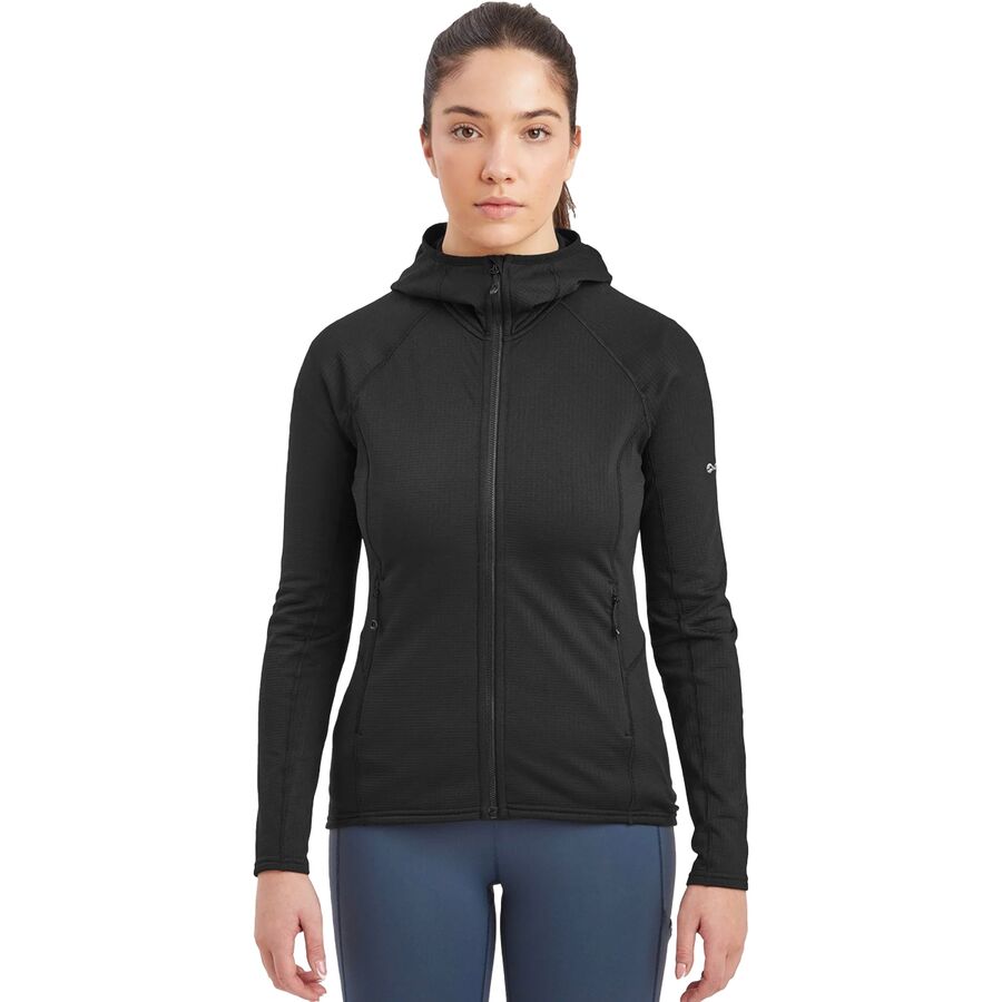 (取寄) モンテイン レディース プロチウム フーデット ジャケット - ウィメンズ Montane women Protium Hooded Jacket - Women's Black