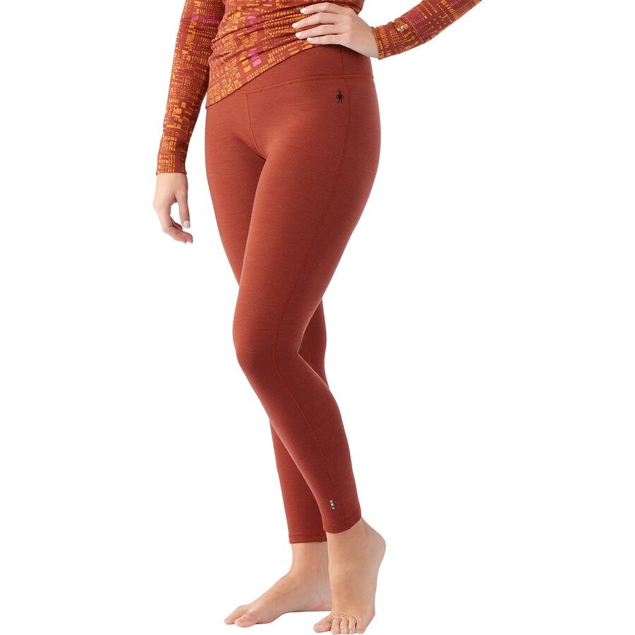 () ޡȥ ǥ 饷å ޥ  ١쥤䡼 ܥȥ -  Smartwool women Classic Thermal Merino Baselayer Bottom - Women's Pecan Brown Heather