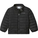 (取寄) コロンビア トドラー ボーイズ パウダー ライト インサレーテッド ジャケット - トドラー ボーイズ Columbia toddler boys Powder Lite Insulated Jacket - Toddler Boys' Black