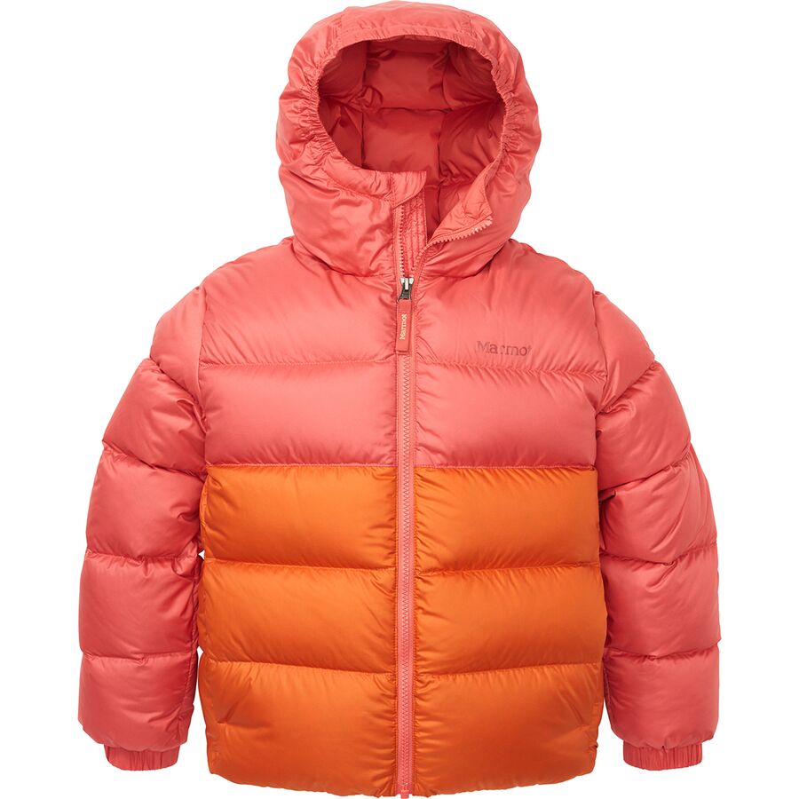 (取寄) マーモット キッズ ガイズ ダウン ブーディ - キッズ Marmot kids Guides Down Hoodie - Kids' Grapefruit/Tangelo