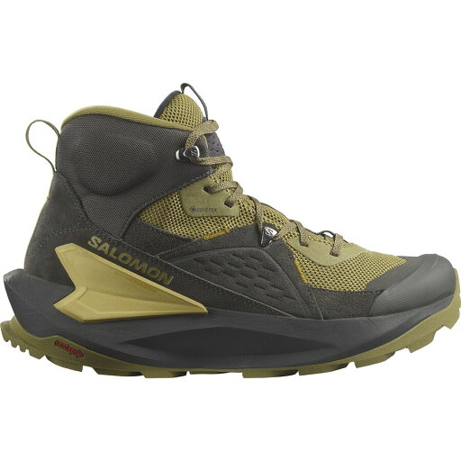 (取寄) サロモン メンズ エリクシール ミッド ゴアテックス ハイキング ブート - メンズ Salomon men Elixir Mid Gore-Tex Hiking Boot - Men's Black/Dried Herb/Southern Moss (取寄) サロモン メンズ エリクシール ミッド ゴアテックス ハイキング ブート - メンズ Salomon men Elixir Mid Gore-Tex Hiking Boot - Men's Black/Dried Herb/Southern Moss